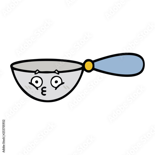 cute cartoon measuring spoon