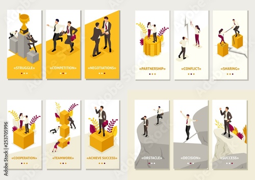 Isometric Business Concepts