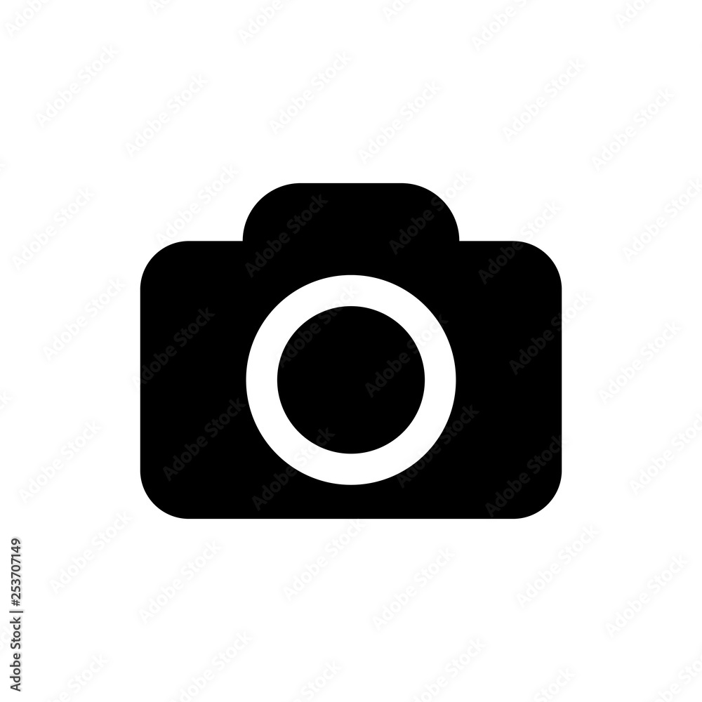 Camera Icon vector. Camera symbol for your web site design Camera Icon vector. Camera symbol for your web site design
