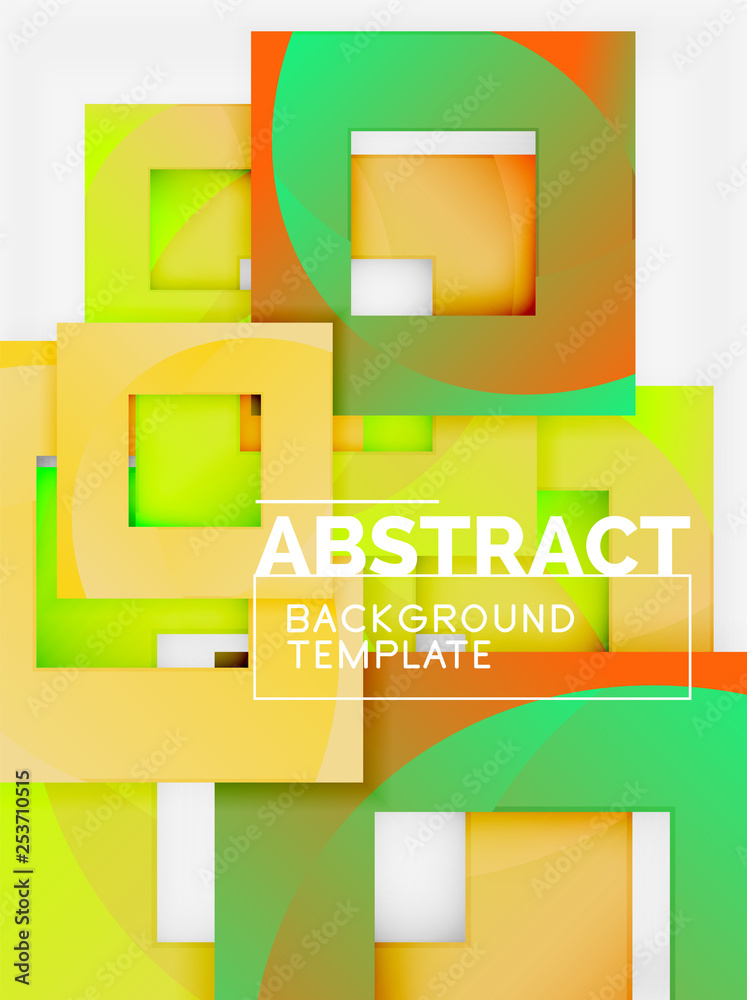 Modern geometric abstract background Modern geometric abstract background