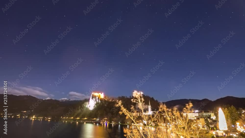 4K Timelapse Lake Bled Castle, Slovenia 8 4K Timelapse Lake Bled Castle, Slovenia 8