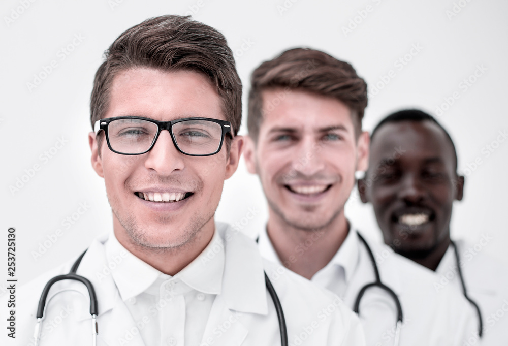 group of professional physicians
