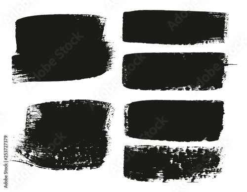 Paint Brush Medium Background & Lines High Detail Abstract Vector Background Mix Set 48