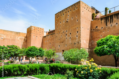 Φωτογραφία Garden of the Saadian Tombs in Marrakech, Morocco