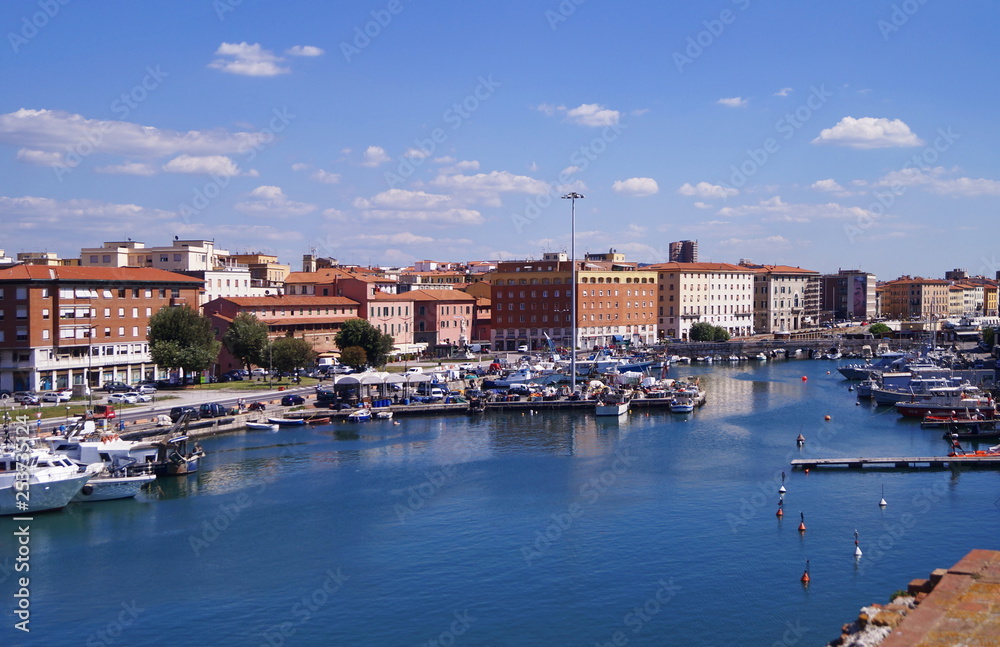 Port of Livorno, Tuscany, Italy