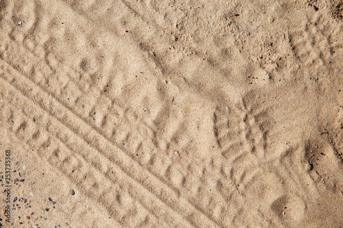 Fussabdruck im Sand