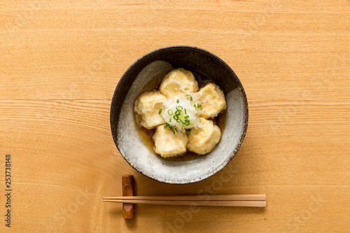日本料理、揚げ出し豆腐 photo