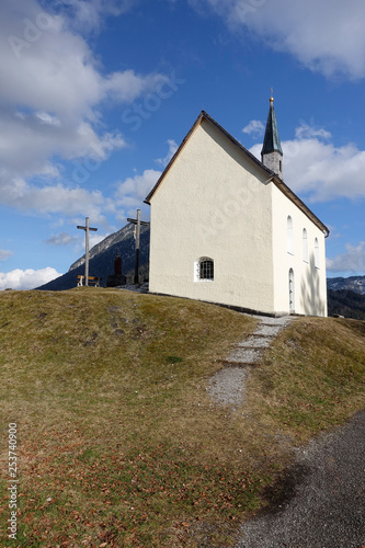 chapel near Eschenlohe Bavaria Germany