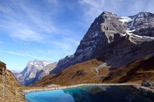 Eiger mit Speichersee