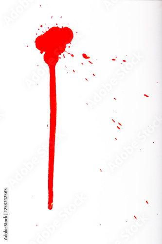 Vernice Rosso sangue photo