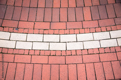Paving of the old town, pavement, texture.