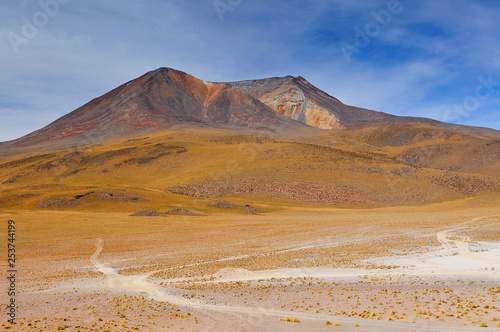 Bolivia, the Atacama Desert, Virtually Rainless Plateau in South America. photo