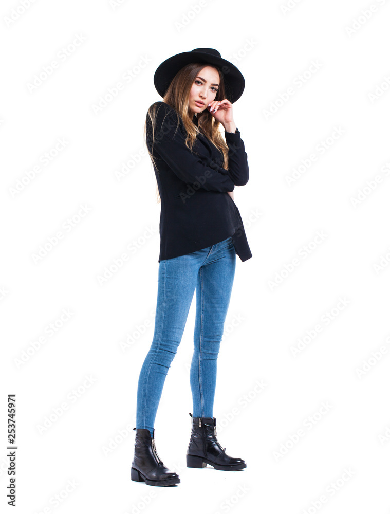 Portrait of beautiful young woman Portrait of beautiful young woman