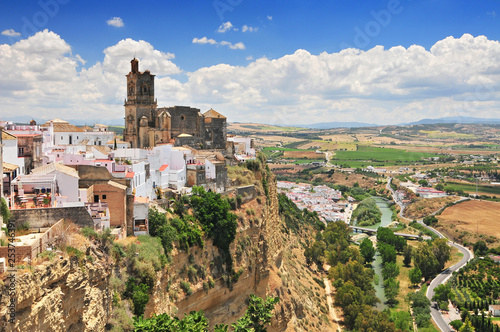 Fotomurale Arcos de la Frontera, Cadiz Province, Andalucia, Spain.
