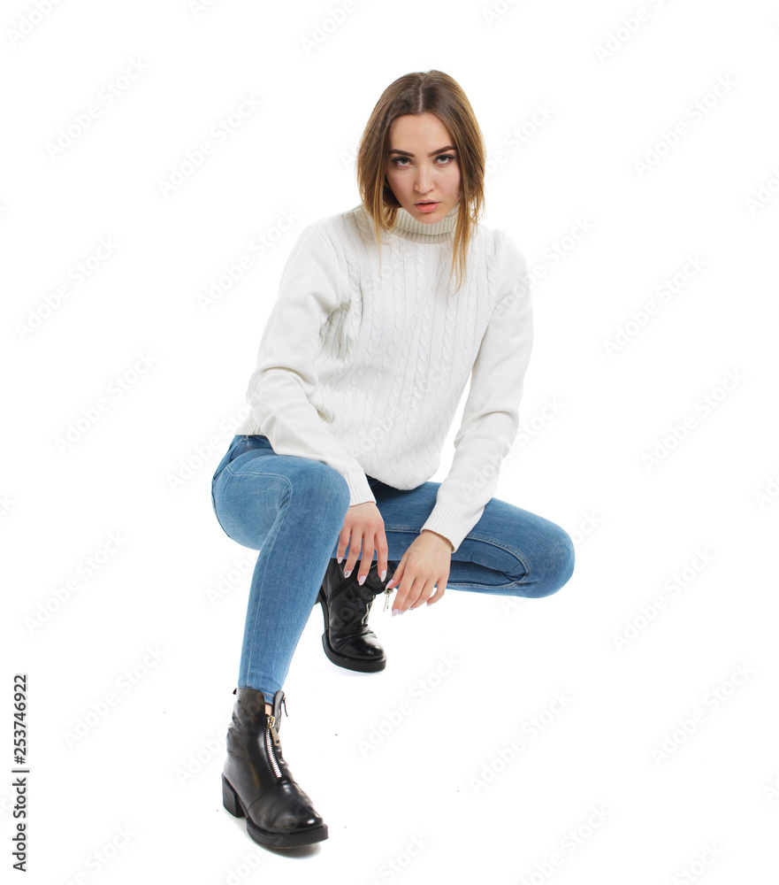 Portrait of beautiful young woman Portrait of beautiful young woman