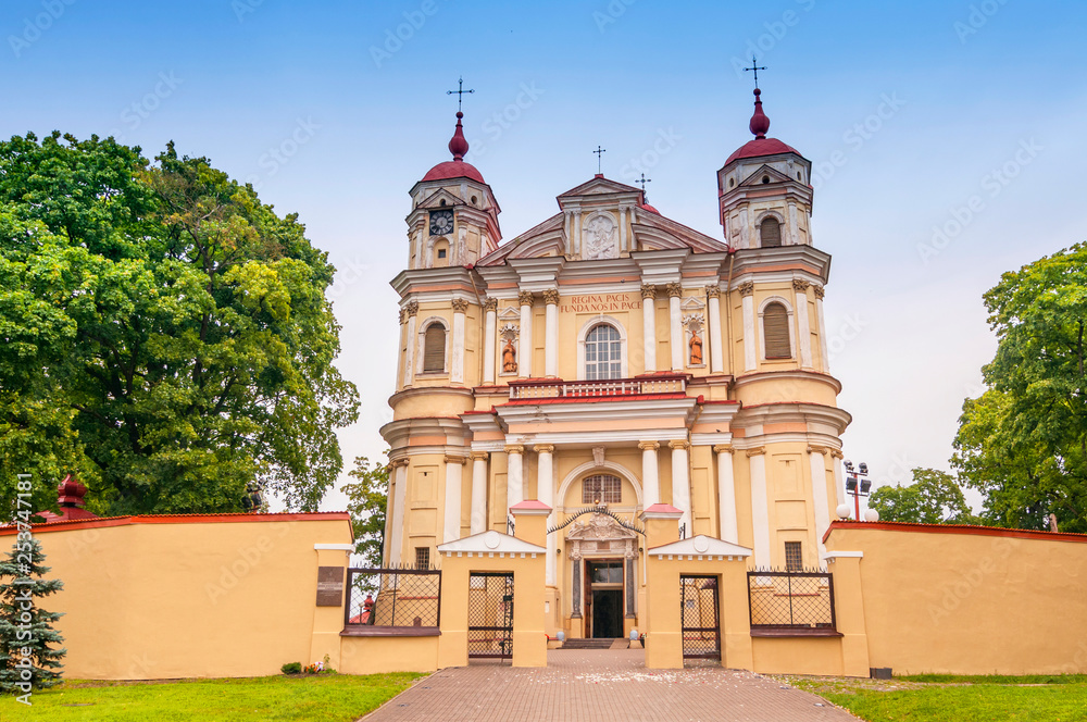 St. Peter's and St. Paul's church. Vilnius, Lithuania.