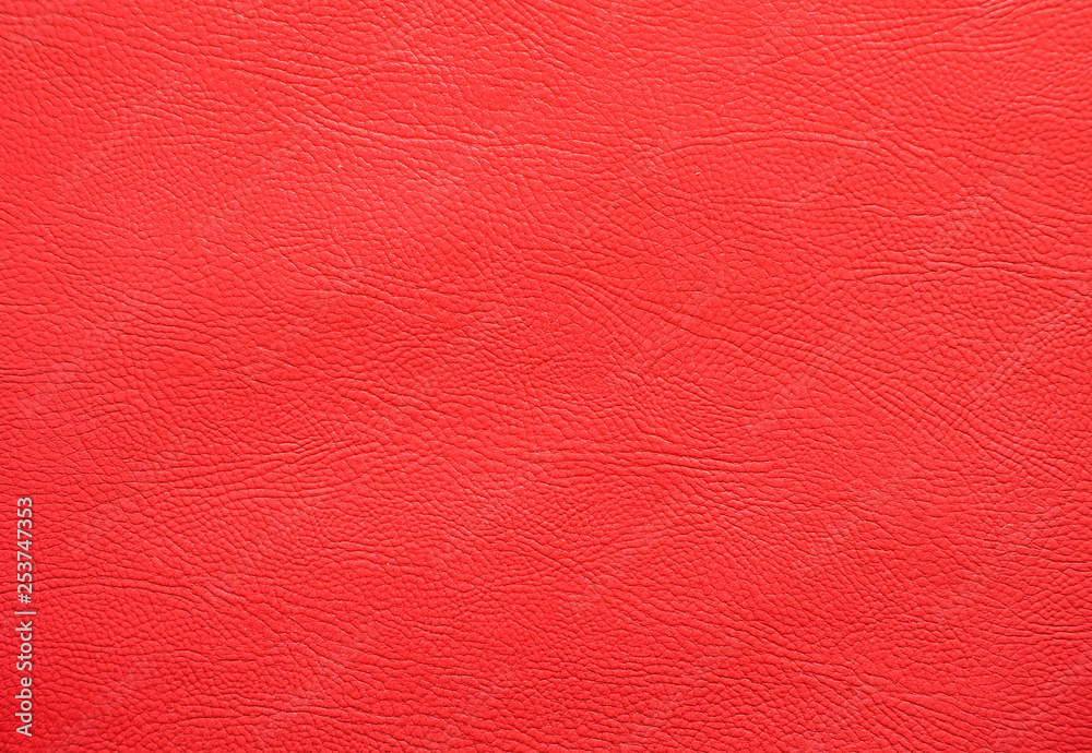Fototapeta premium Red faux leather texture