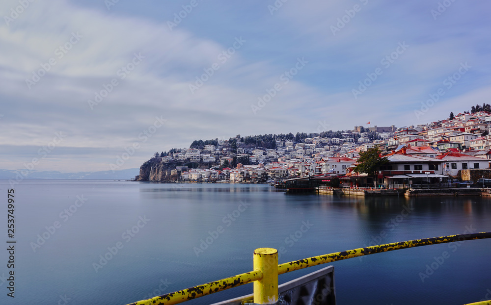 Obraz premium Ohrid town in winter