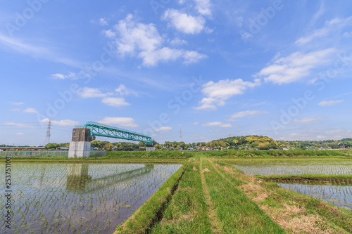 春の四街道市の田園風景