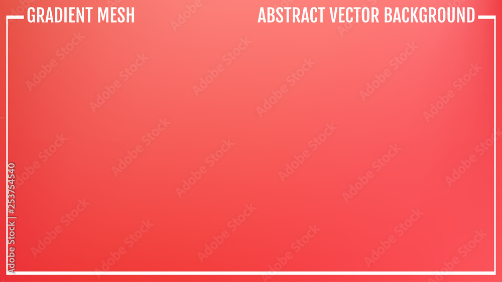Obraz premium Gradient red abstract background. Vector illustration eps 10.