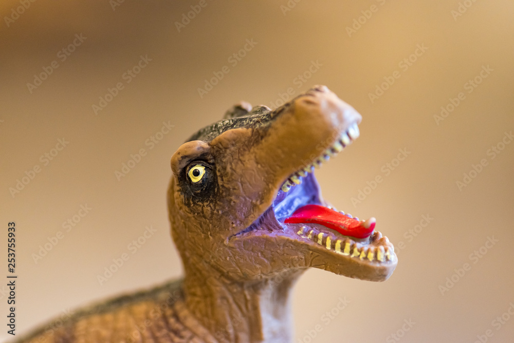plastic t rex toy for children indoors