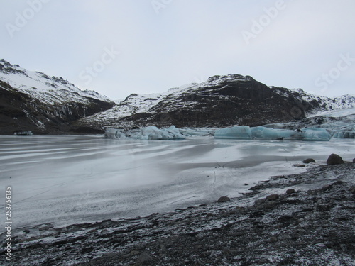 Solheimaj  kull Glacier
