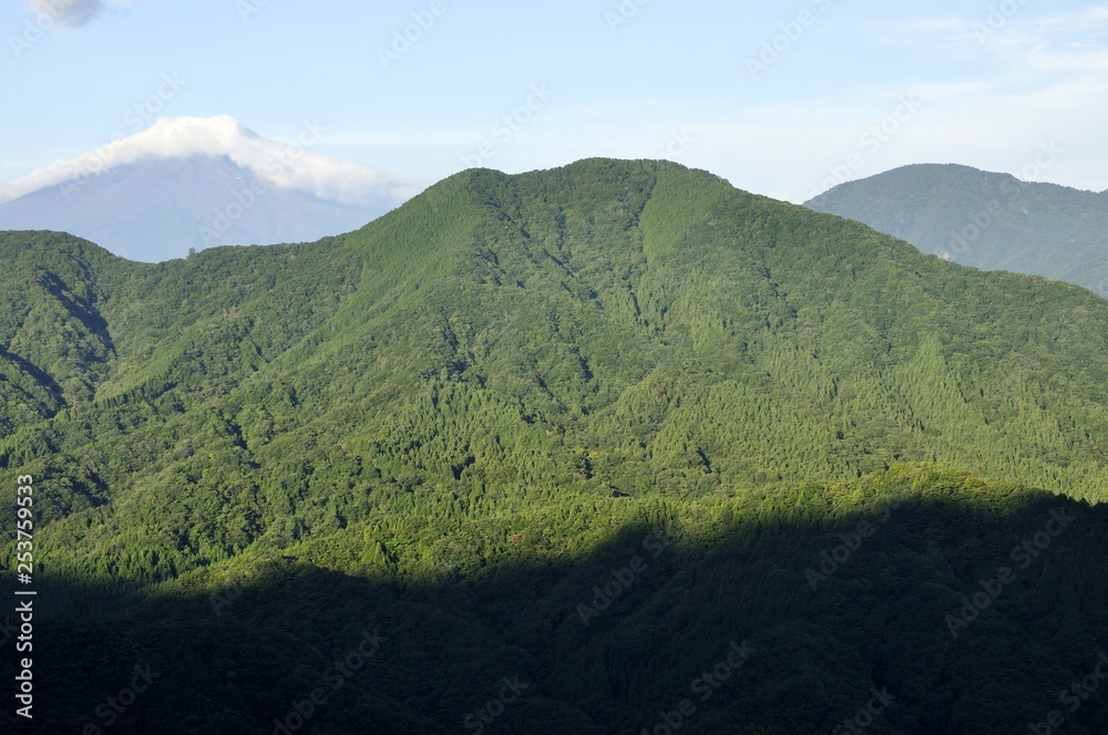 Obraz premium 加入道山より富士山