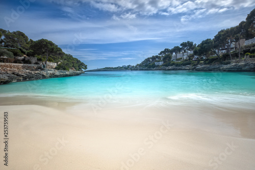 The Bay of Cala d Or in Mallorca  Spain