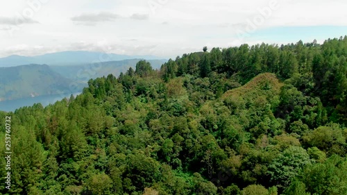 Countryside near Lake Toba, Sumatra. photo