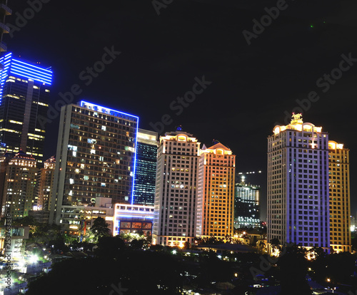 jakarta city at night