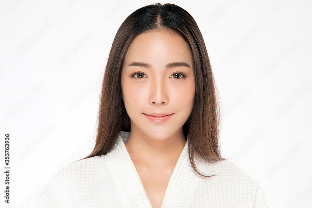Beautiful Young asian Woman with Clean Fresh Skin Beautiful Young asian Woman with Clean Fresh Skin