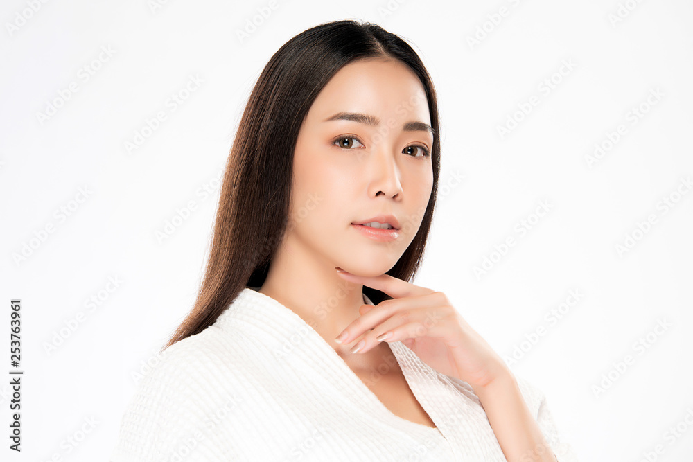 Beautiful Young asian Woman with Clean Fresh Skin Beautiful Young asian Woman with Clean Fresh Skin
