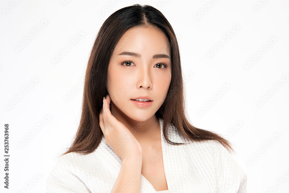 Beautiful Young asian Woman with Clean Fresh Skin Beautiful Young asian Woman with Clean Fresh Skin
