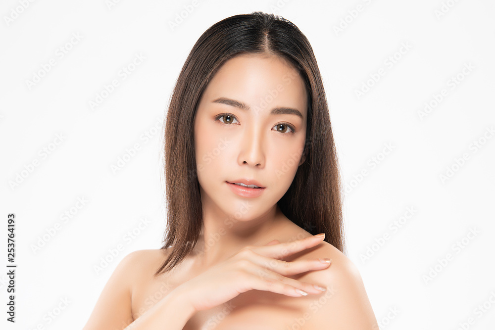 Beautiful Young asian Woman with Clean Fresh Skin Beautiful Young asian Woman with Clean Fresh Skin
