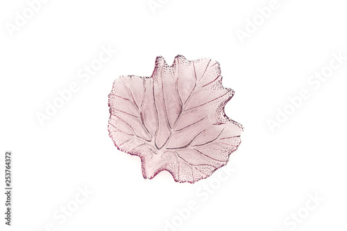 The violet plate as a leaf