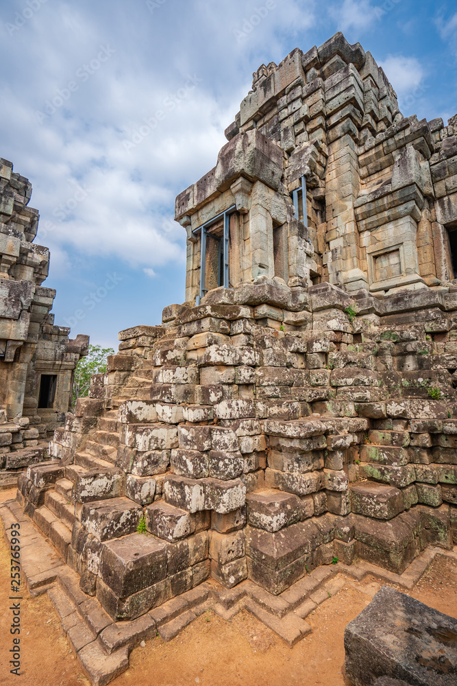 Sanctuaries of Ta Keo temple, Cambodia