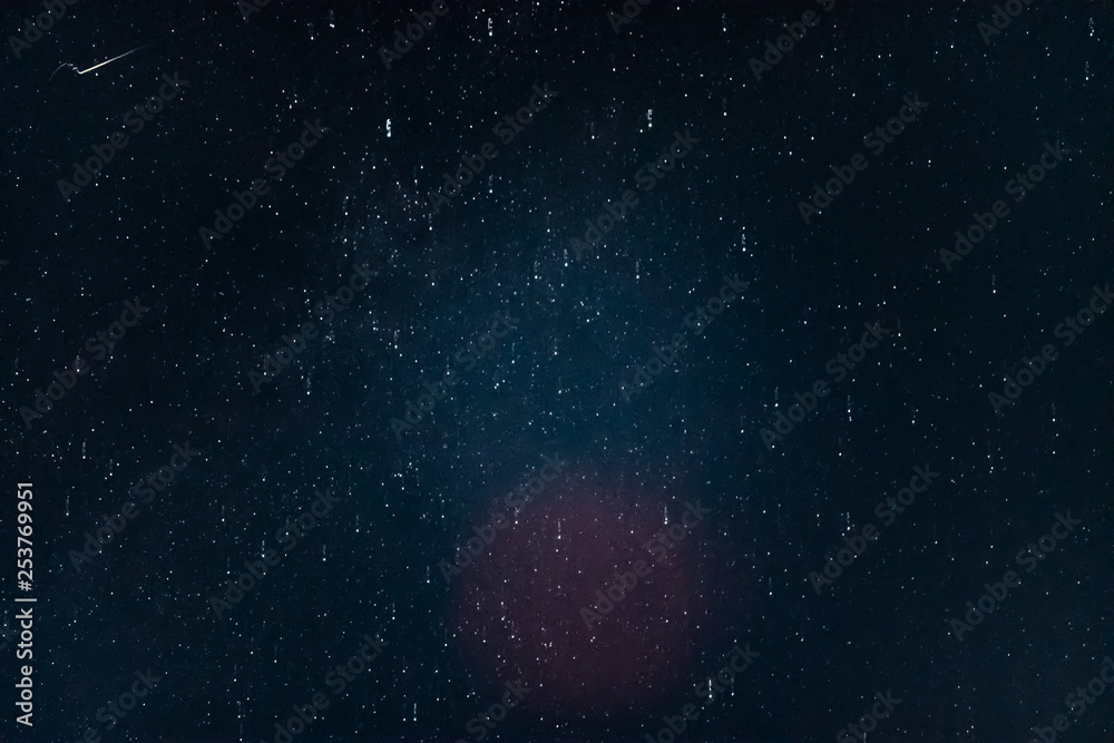 abstract space background with stars - obrazy, fototapety, plakaty 