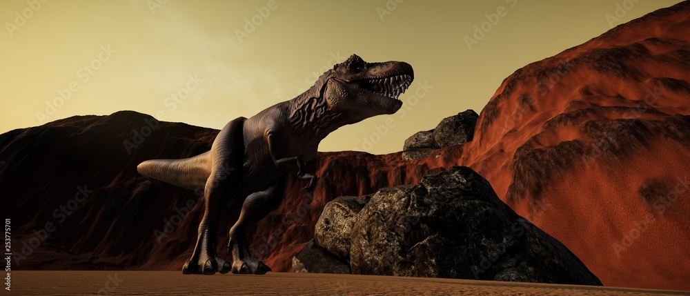 Trirex Extremely detailed and realistic high resolution 3d illustration of a T ...