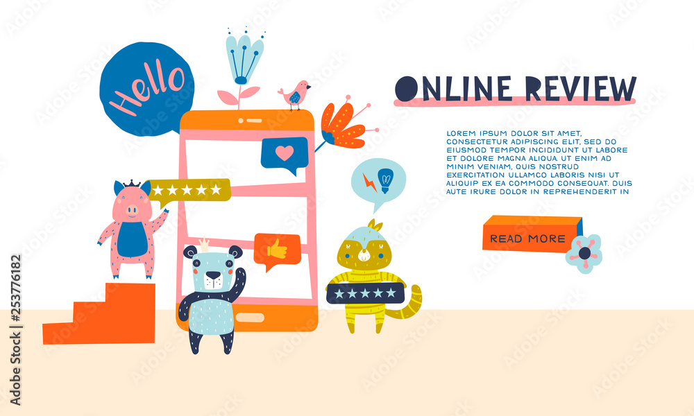 Web or Landing Page Design Concept Web or Landing Page Design Concept
