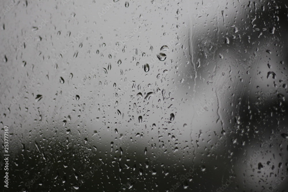 rain drops on window rain drops on window