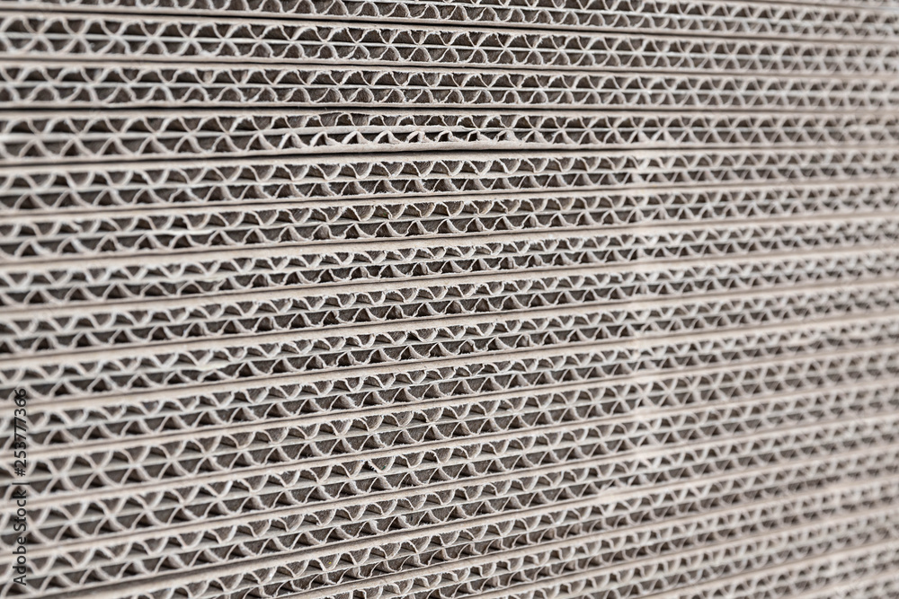 custom made wallpaper toronto digitalMany stacked corrugated paper.