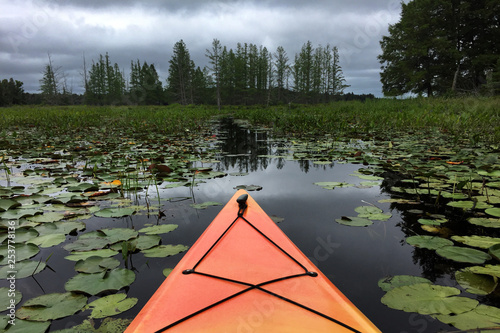 Kayak in the Storm photo