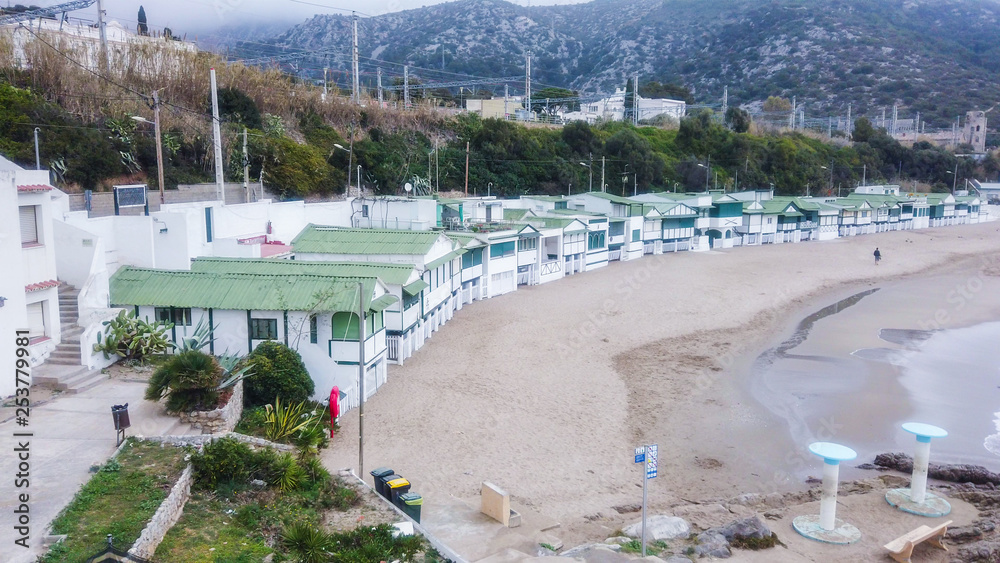Fototapeta premium Garraf. Coastal village of Barcelona. Cataonia. Spain