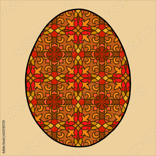 Easter egg joy holiday color