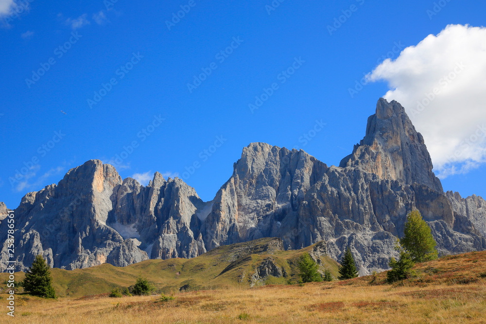 Cima di Vezzana 3192 m, Cimon della Pala 3184 m, Dolomiten, Trentino, Italien, Europa