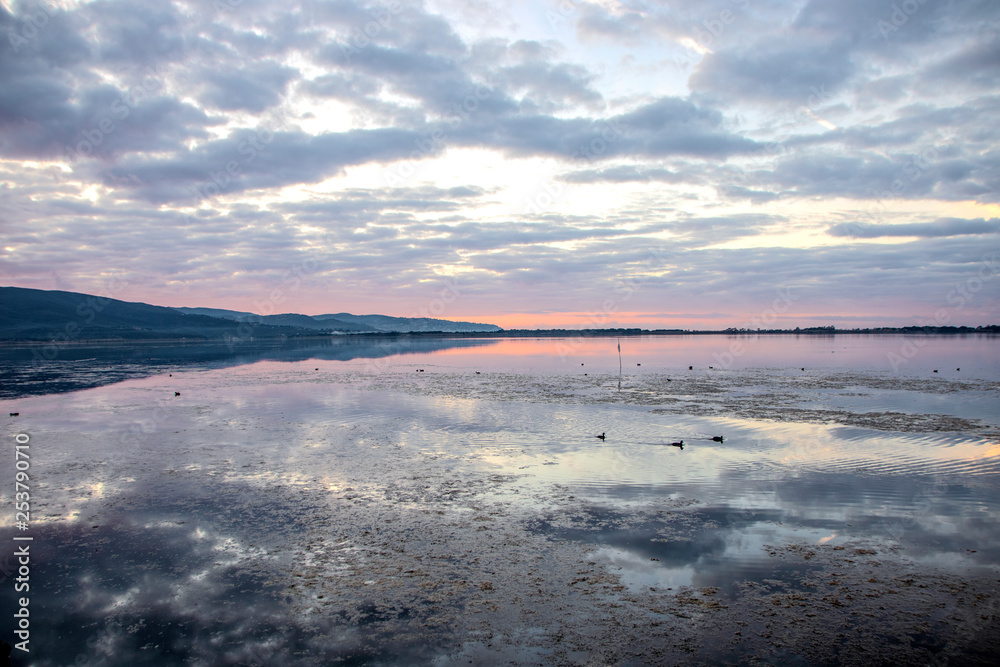 Obraz premium Orbetello lagoon