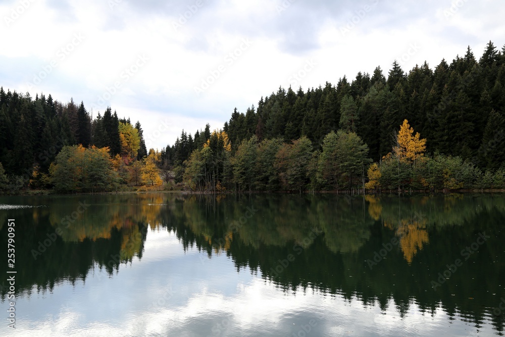 gorgeous lake landscape photos.artvin/savsat/turkey