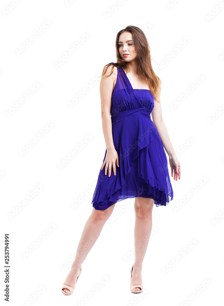Portrait young beautiful brunette woman Portrait young beautiful brunette woman