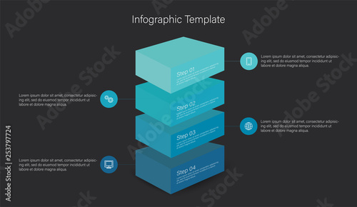3d infographic elements