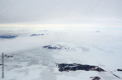 Greenland from the sky